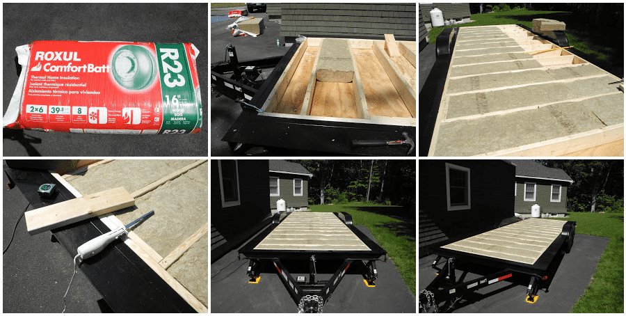 Constructing the Subfloor of the Tiny House on Wheels