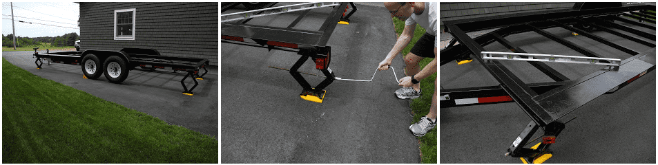 Leveling the Trailer