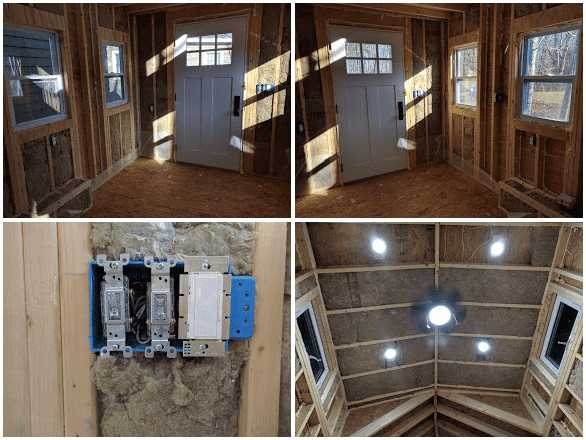 Tiny House Great Room Electrical Layout