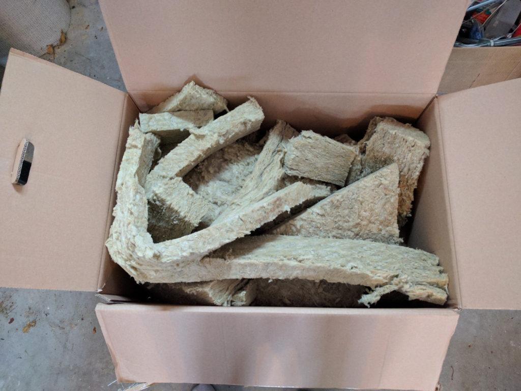 Tiny House Leftover Insulation
