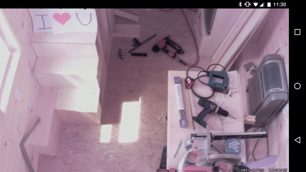 Tiny House Webcam version 2 Day time