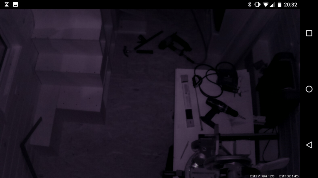 Tiny House Webcam version 2 Night Time