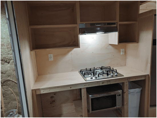 Tiny House Kitchen Oven