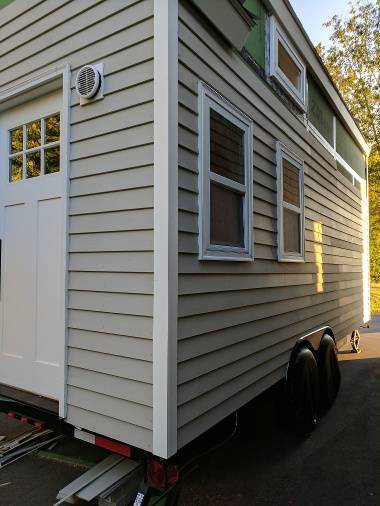 Tiny House Exterior Siding