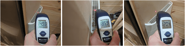 Envi Heater Temperature