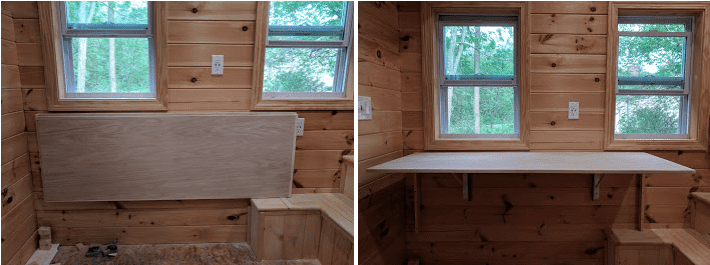 Tiny House Table and Work Desk