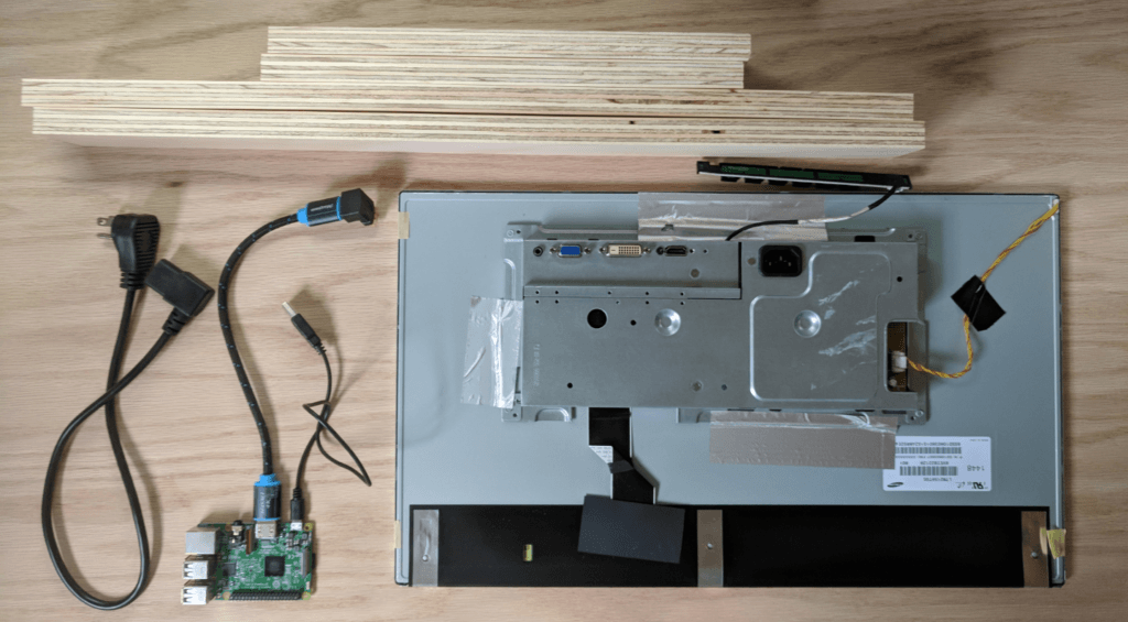 Tiny House Magic Mirror Components