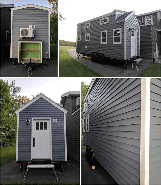 Tiny House Painting the Outside