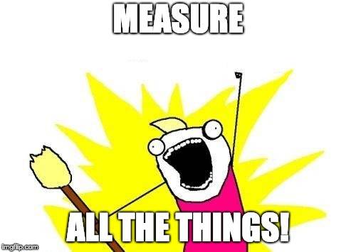 Measure all the things! Let's start with temperature